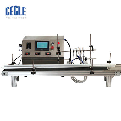 5-5000ml 4は液体の充填機の自動液体の香水水精油をノズルを通して出す